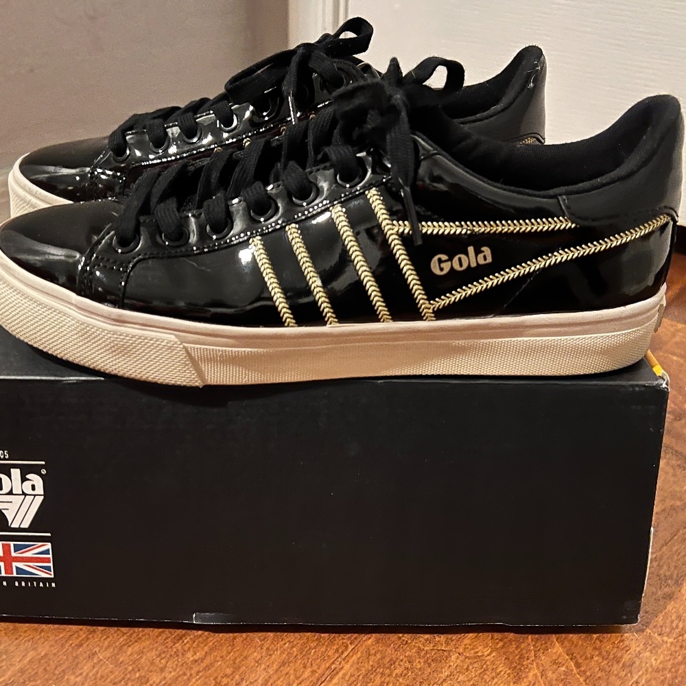 Gola Orchid Low-top sneakers - black patent leather
